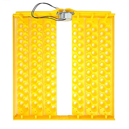 Yosoo 132 pcs Egg Incubator Tray and Automatic Egg Turning Tray for 110V Automatic Egg Incubators Incubation Accessory