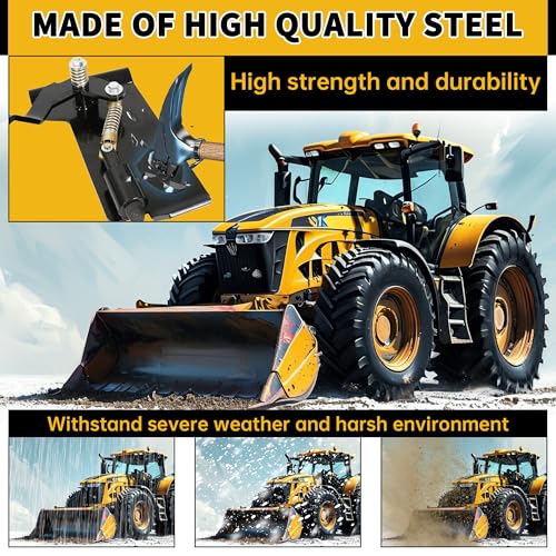 ECOTRIC Pair Skid Steer Quick Tach Attach Conversion Adapter Weld on Quick - style: Pair Conversion Adapter