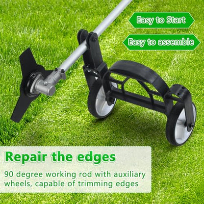 8-in-1 Gas Weed Eater Combo- 52CC 2-Stroke Hedge Trimming Tools - color: 52cc 8-in-1