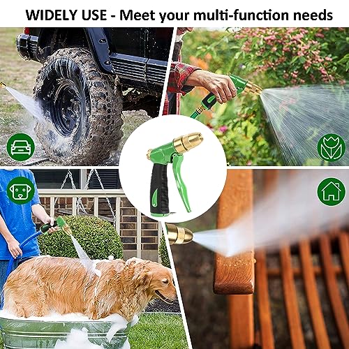 STYDDI Heavy Duty All Metal Adjustable Garden Hose Spray Nozzle