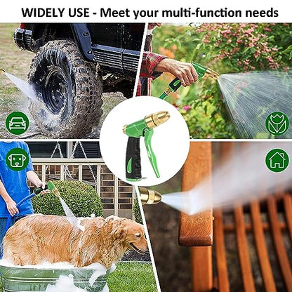STYDDI Heavy Duty All Metal Adjustable Garden Hose Spray Nozzle