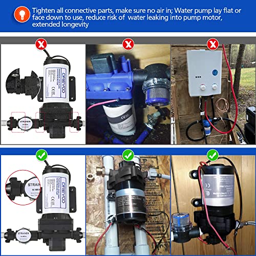 Water Pressure Booster Pump 110V 5.5GPM 70PSI Self Priming Water Pump - color: Black, size: Medium