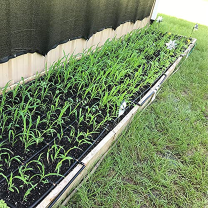 Garden Grid Manifold | Link Multiple Garden Grids | 6" Tall, Double Style - size: 6" Tall, style: Double