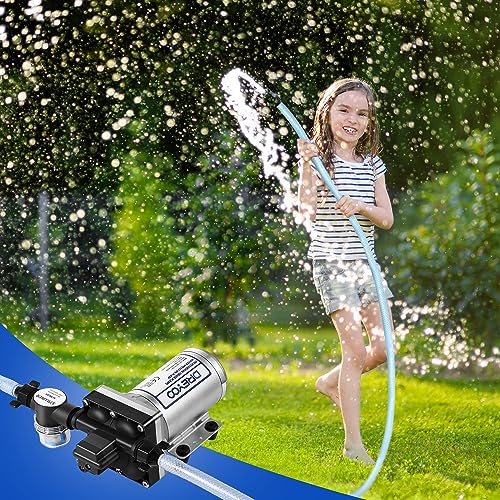 Water Pressure Booster Pump 110V 5.5GPM 70PSI Self Priming Water Pump - color: Silver, size: Medium