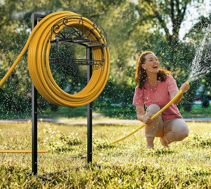 Fire Beauty Detachable Garden Hose Holder for Lawn Yard - style: Elegant