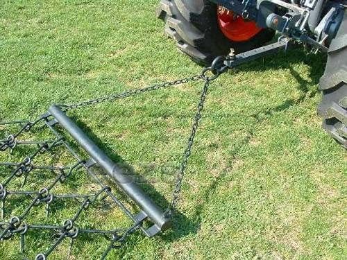 4' x 8' Variable Action Drag Chain Harrow - Overall Length: 12' Long - 1/2 Dia - size: 4' W x 8' L, 1/2" Dia