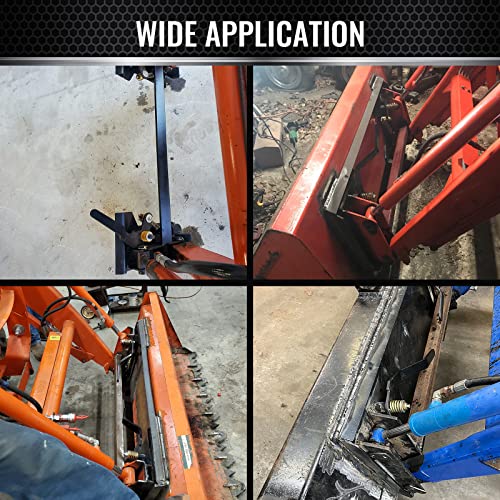 Universal Skid Steer Quick Attach Conversion Attach Adapter Latch Box