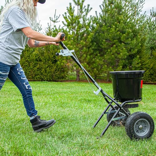 Brinly-Hardy 50 lb. Capacity Push Broadcast Spreader P20-500BH
