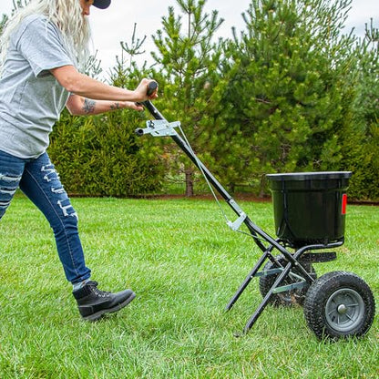 Brinly-Hardy 50 lb. Capacity Push Broadcast Spreader P20-500BH