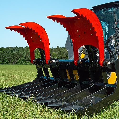 Tie Down| Maxilator 72" Ultimate Duty Debris Grapple with Universal Skid Steer Mounting