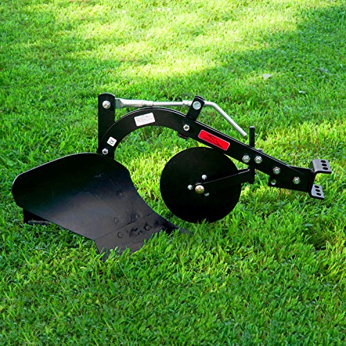 Brinly PP-510 Sleeve Hitch Tow Behind Moldboard Plow, 10" - Black - color: Black
