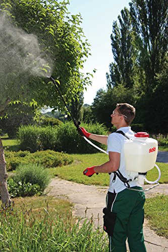 SOLO 425 4-Gallon Piston Backpack Sprayer, Wide Pressure Range up to 90 psi