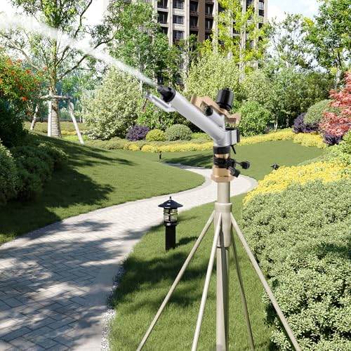 1.5" Impact Spray Gun Sprinkler, 360° Adjustable