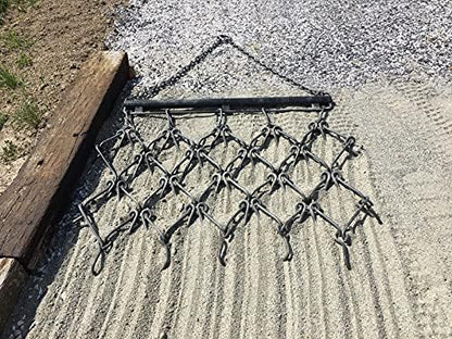4' x 8' Variable Action Drag Chain Harrow - Overall Length: 12' Long - 1/2 Dia - size: 4' W x 8' L, 1/2" Dia