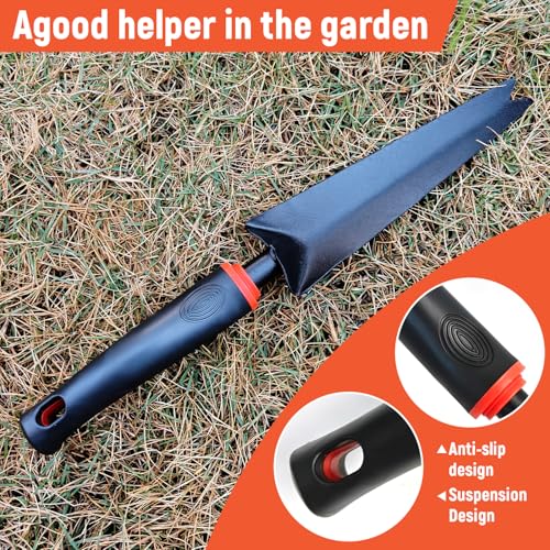 Hand Weed Puller Tool, Carbon Steel Forked Head Weeder Puller for Courtyards and Gardens - color: Weed-cutting trowel