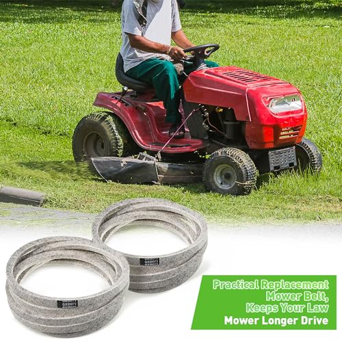 Dreyoo 2 Pack 42" Lawn Mower Deck Belt Compatible with John Deere Gx20072