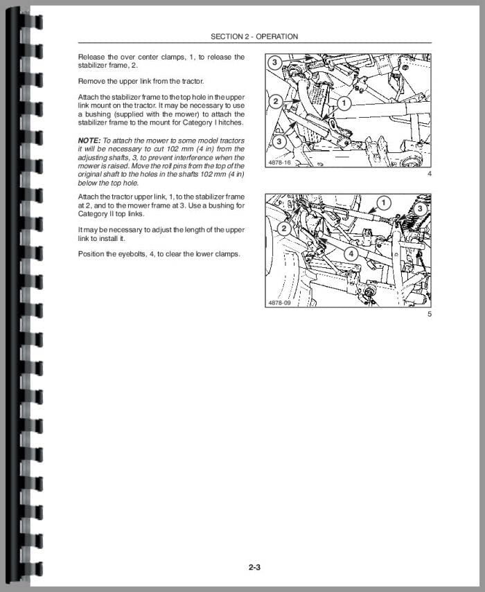 Jensales Operator Manual Compatible with New Holland 456 Sickle Bar Mower (Sickle Bar Mower)