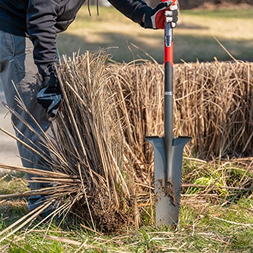 Root Slayer 22811 Drain Spade for Trenching & Landscaping, Red - style: Drain Spade