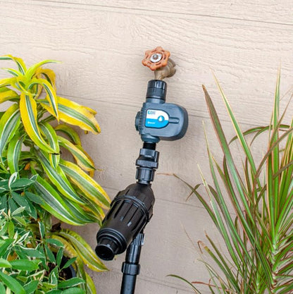 DIG P09-155 3/4" FHT X MHT All-Purpose Heavy Duty Drip Irrigation Kit Inline Y Filter with 155 Mesh Polyester Screen and Flush Cap for Drip Irrigation and Micro Sprinklers