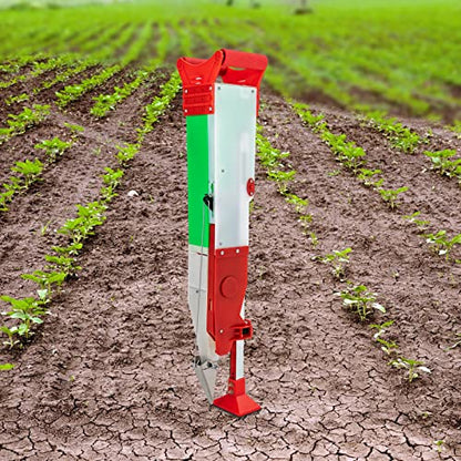 Manual Precision Seeder, Mini Seed Spreader Set, Adjustable Manual Garden Precision Planter Tool Transplanter, Portable Garden Push Seeder for Corn, Peanut, Soybean, Vegetable