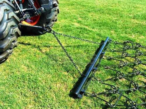 4' x 7' 6" Pasture Drag Chain Harrow - Overall 10-1/2 Ft. Long - 1/2" Dia - size: 4' W x 7' 6" L, 1/2" Dia