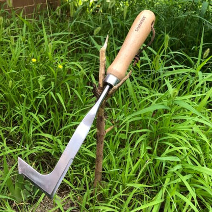 Crack Weeder Sickle Gardening Tool Weed Puller Weeding Tools for Garden (Orange) - color: Orange