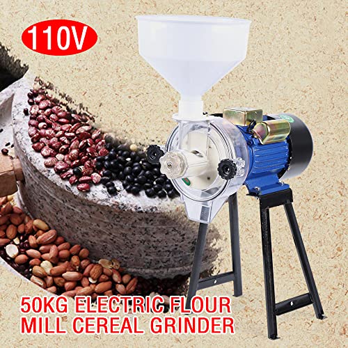 Electric Grinder Mill Grain Corn 3000W Wheat Feed/Flour Wet Cereal Machine NEW
