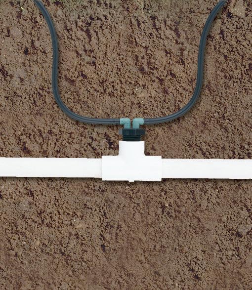 Orbit 67035 Drip Irrigation 2-Port Manifold MPT ((2-Pack) 2 Port Manifold) - size: (2-Pack) 2-Port Manifold