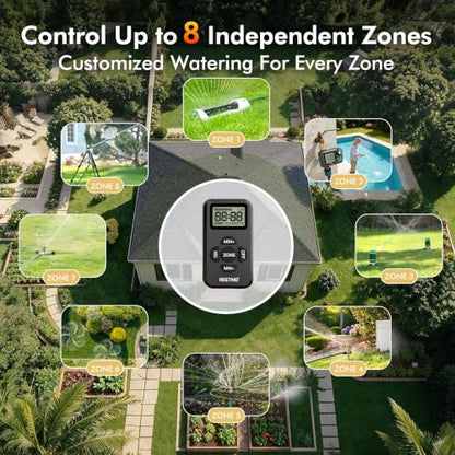 RESTMO Wireless Garden Timer Remote Controller