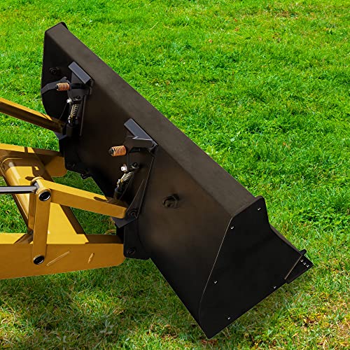 YITAMOTOR Global Skid Steer Quick Tach Adapter, Weld-On Bobtach Latch Box