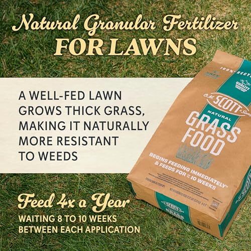 O.M. Scott & Sons Natural Grass Food, 12.72 lbs. - color: Fertilizer, size: 1 Pack