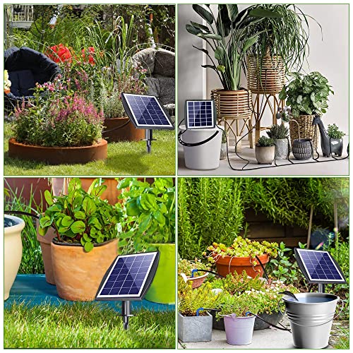 Solar Drip Irrigation Kit Accessories, 49FT Tubing, 15 Drippers - size: 49ft Drip Irrigation Extension Accessories