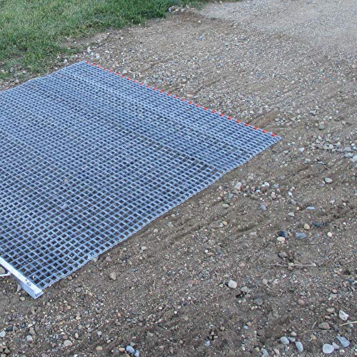 Yard Tuff YTF-68TBDM ATV/UTV 6' x 8' Zinc Plated Field Surface Leveling Drag Mat - size: 6' x 8'