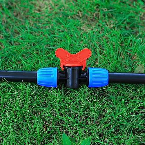 6 Pcs 1/2 Inch Drip Irrigation Tubing Switch Valve - size: 1/2 Inch Switch Valves