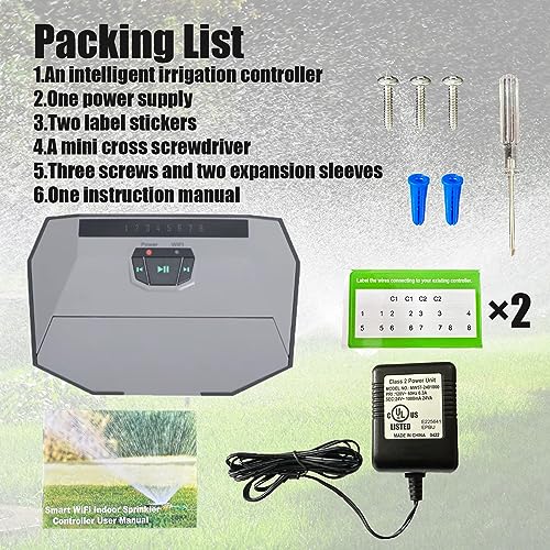 ACA Wi-Fi 8-Zone Irrigation Controller Remote Control
