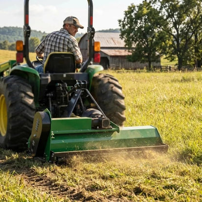 Chery Industrial 42" PTO Powered 3‑Point Flail Mower 20‑25HP Cat 1 Tractor - size: 42''