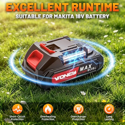 Fertilizer Spreader, Electric Handheld Grass Seed Spreaders for Lawns