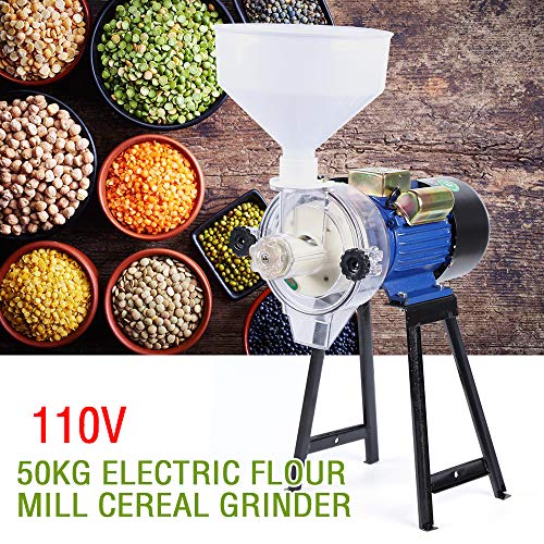 Electric Grinder Mill Grain Corn 3000W Wheat Feed/Flour Wet Cereal Machine NEW