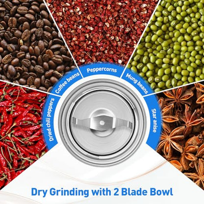 Secura Brands Electric Coffee and Spice Grinder