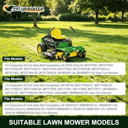 522811301 Lawn Mower Deck Belt - size: 148.5"L x 0.63"W