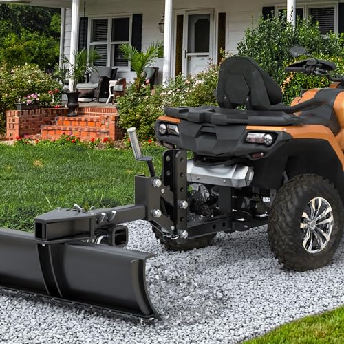 YINTATECH 50" ATV UTV Implement Lift, 1-Point Lift System Fits 2" Receiver