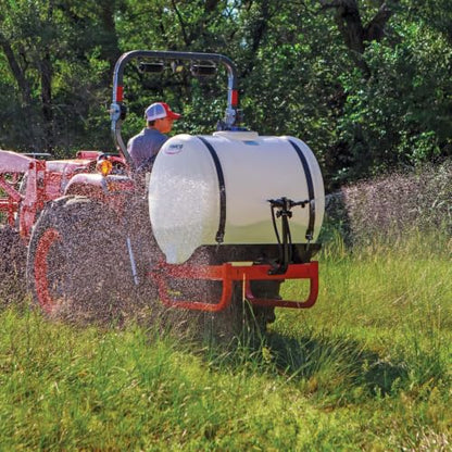 FIMCO 5303768 200 Gallon 3 Point Tractor Sprayer with 2 Broadcast Nozzles