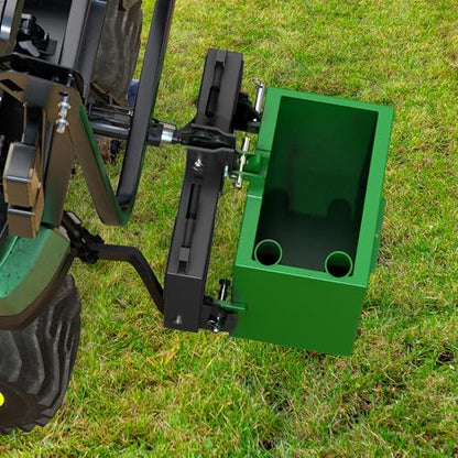 YINTATECH 3000lbs Heavy-Duty 3 Point Quick Hitch Category 1 - color: Black