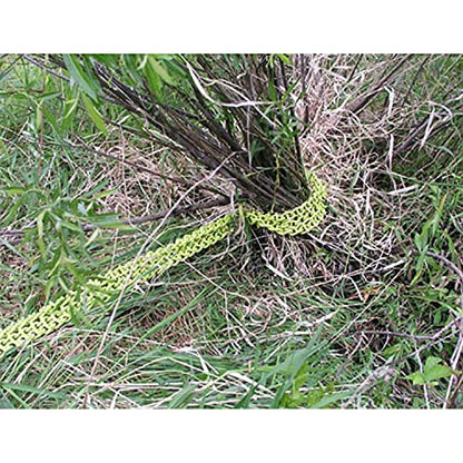 Brush Grubber Heavy Duty Shrub Clump Tree Log Metal Chain Grubber Tool, Use with ATVs and UTVs, Green