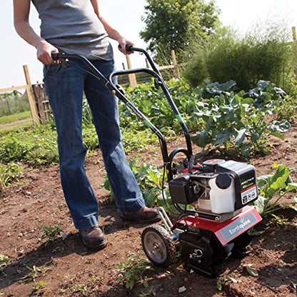Earthquake MC43 Cultivator, 43cc 2-Cycle Viper Engine, 6-10” Adjustable Width, 8” Max Depth, Overhand Handlebars, Lightweight, U.S. Based Customer Service - style: MC43 43cc