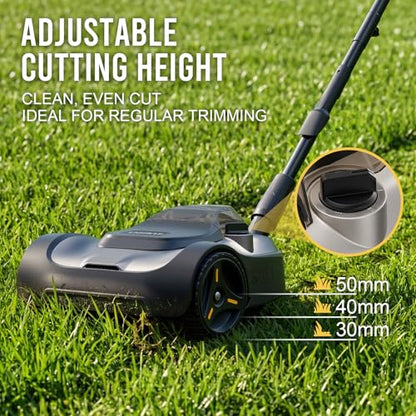LIGIANT 9'' Cordless Lawn Mower, Lightweight Electric Mower