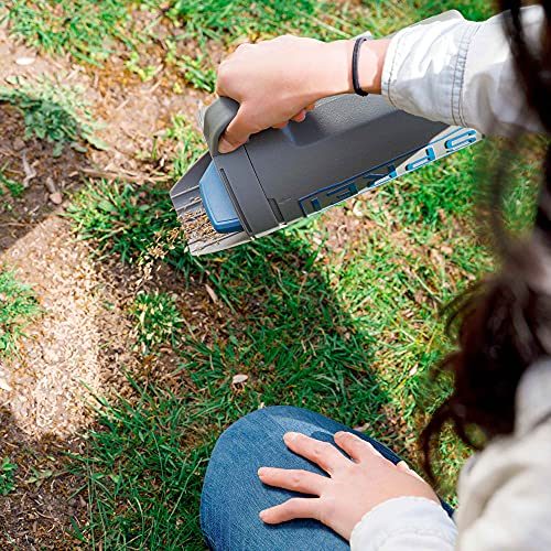 Spot Spreader 80 oz Handheld Shake Dispenser for Salt, Seed, Grass and Garden Multiple Sized Openings for a Variety of Uses