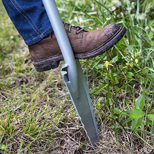 48" Garden Shovel/Saw, Carbon Steel - size: 48-Inch