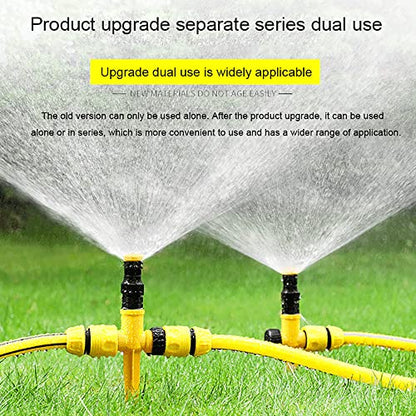 360° Rotation Auto Irrigation System Garden Lawn Sprinkler Patio - color: 1 PCS