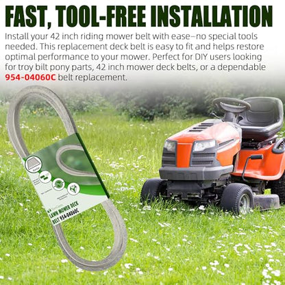 TonGass 42" Lawn Mower Deck Belt Compatible with MTD Troy Bilt Mower
